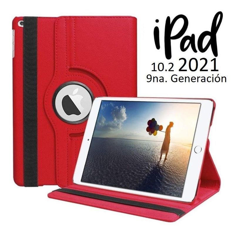 GENERICO - Funda Flip Cover Forro Protector para iPad 10.2 9na Gen A2602 A2604