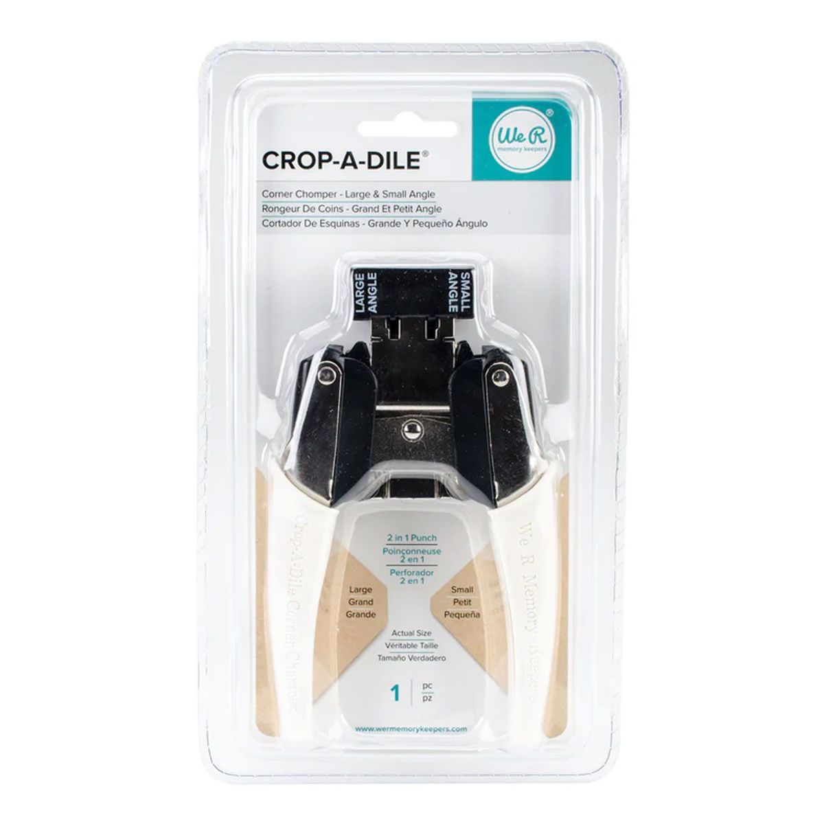 AMERICAN CRAFTS - Herramienta Perforadora De Ángulos - Angle Corner Chomper