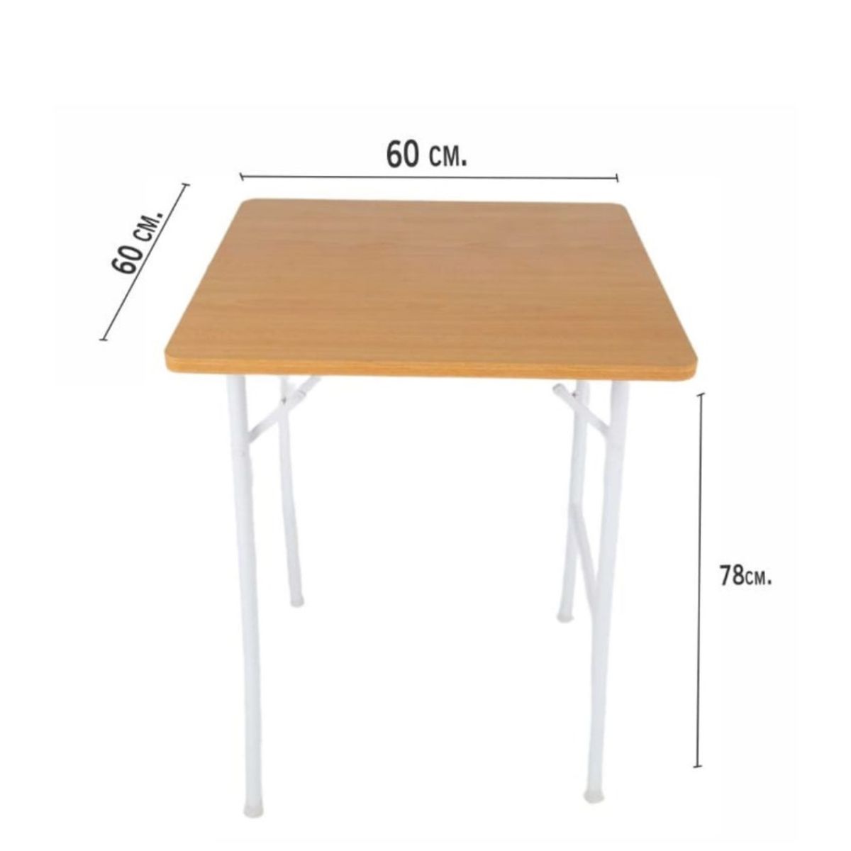 ATAHUALPA - MESA  plegable Atahualpa 60x60cm - Haya