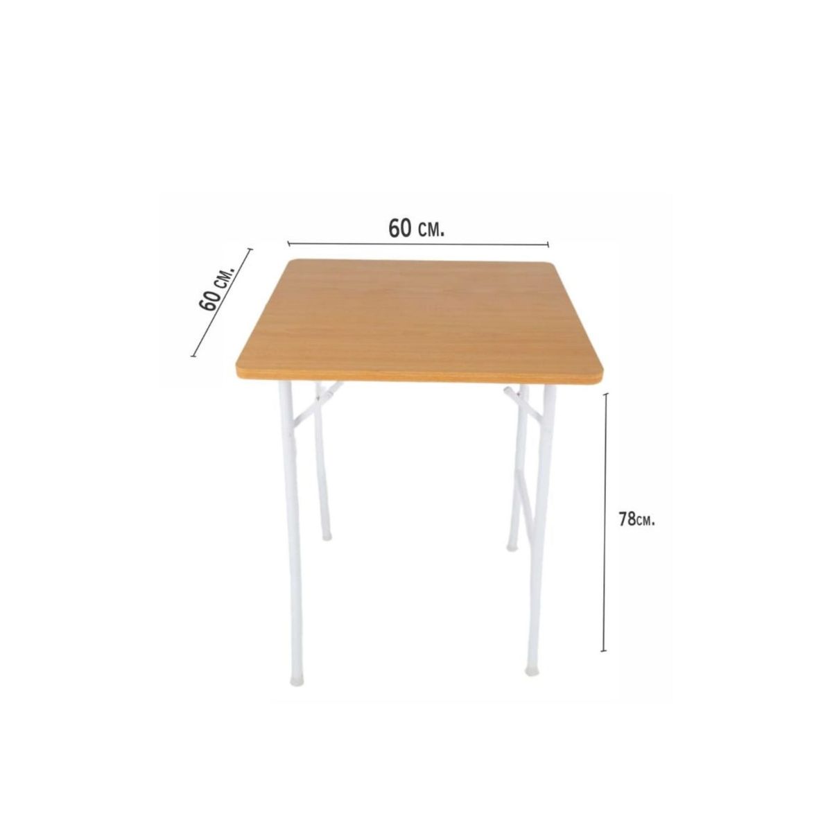 ATAHUALPA - MESA  plegable Atahualpa 60x60cm - Haya
