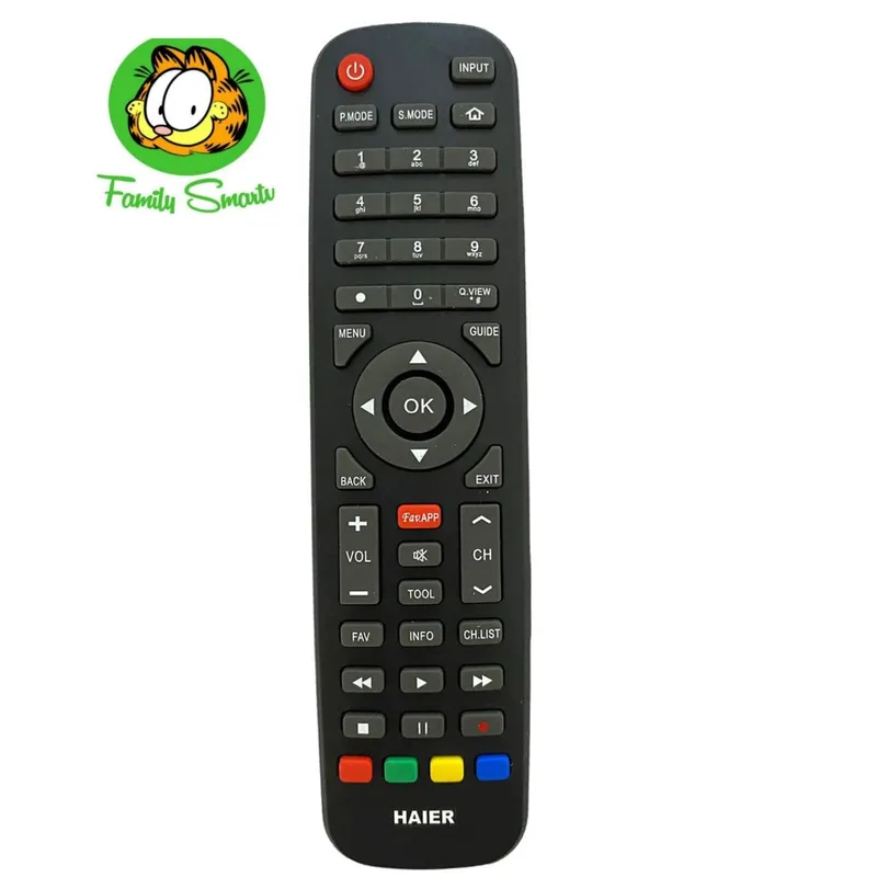 UNIVERSAL - Control Remoto Para Tv Smart Haier Nuevo Modelo  Pilas