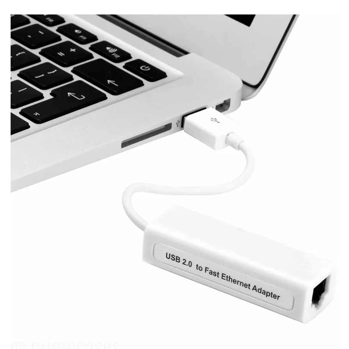 GENERICO - Adaptador Red RJ45 Lan Ethernet Tarjeta USB 2.0  / Windows 7/8/10 / XP