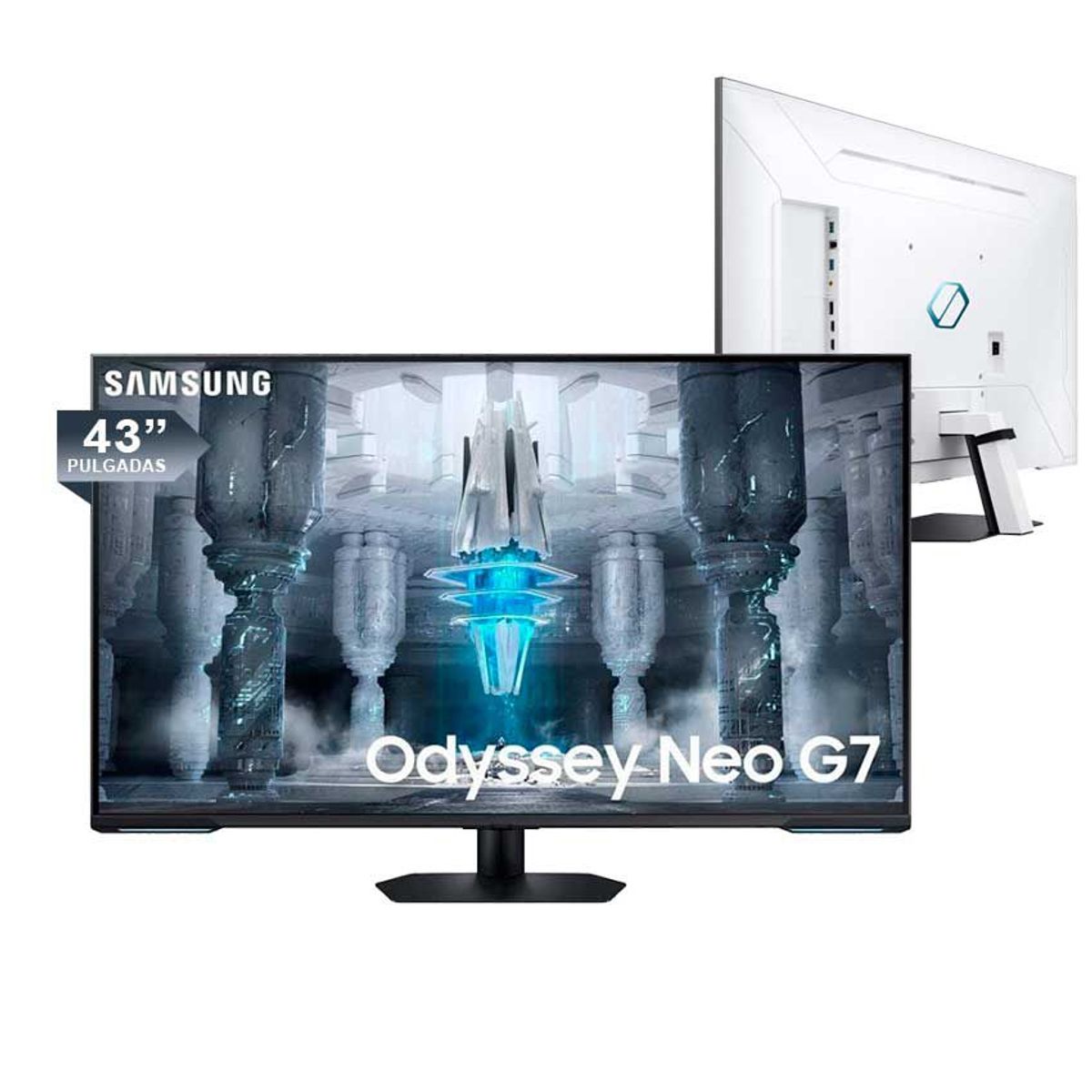 SAMSUNG - Monitor Samsung 43 Odyssey Neo G7 Uhd 4K 144hz 1ms