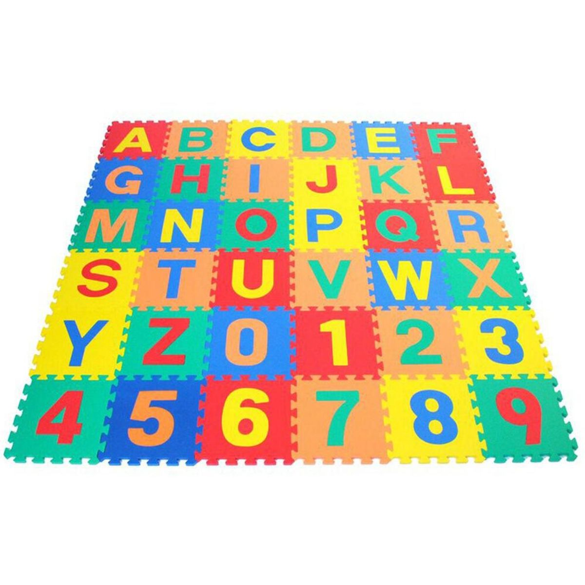 GENERICO - PISOS DE GOMA EVA ANTICAÍDA  MODELO PUZZLE