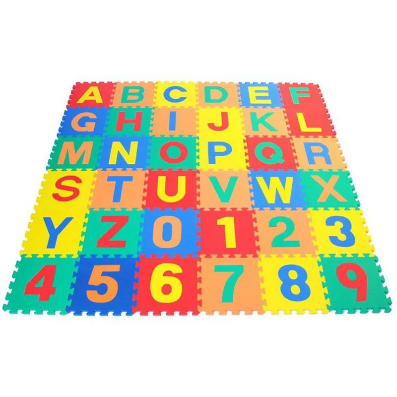 GENERICO - PISOS DE GOMA EVA ANTICAÍDA  MODELO PUZZLE