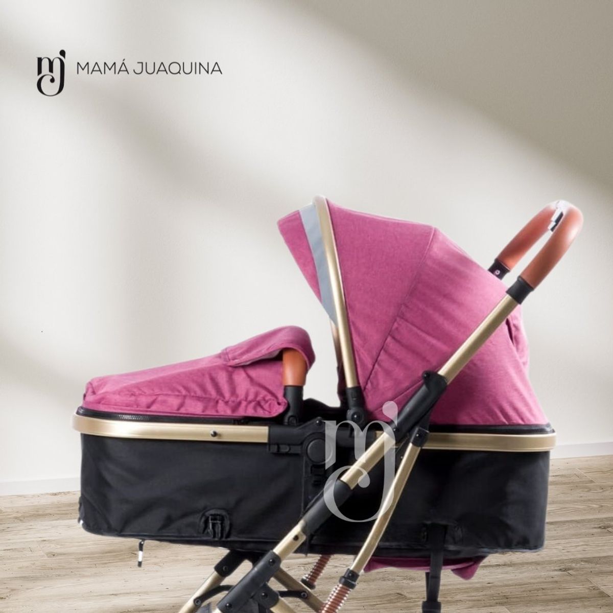 EBABY - Coche Moisés Travel System «SATURNO ULTRA» Pink