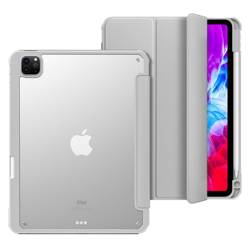 GENERICO - Case Transp Desmontable IPad Air 10.9 (4ta 5ta Generación) - Gris