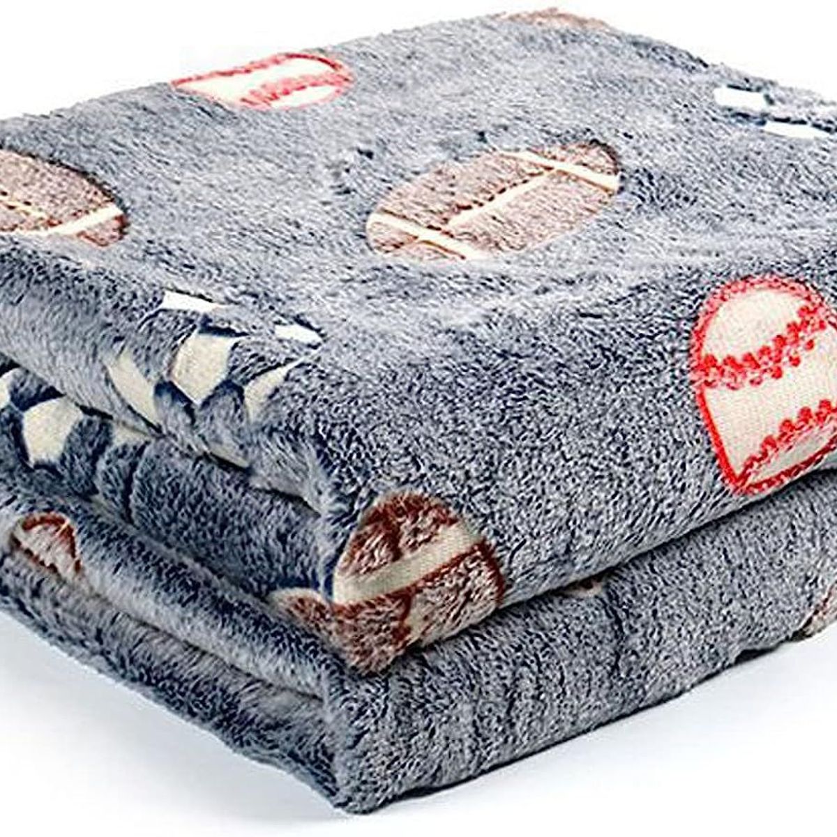 GENERICO - Manta luminosa franela infantil suave Pelotas