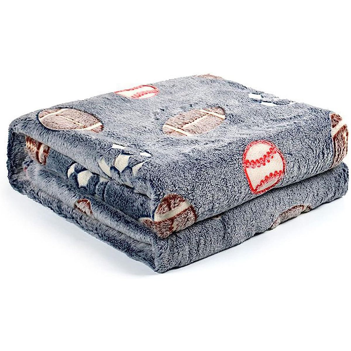 GENERICO - Manta luminosa franela infantil suave Pelotas