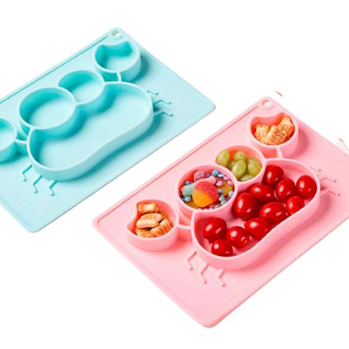 GENERICO - PLATO CANGREJO FORMA DE TAPETE ROSA