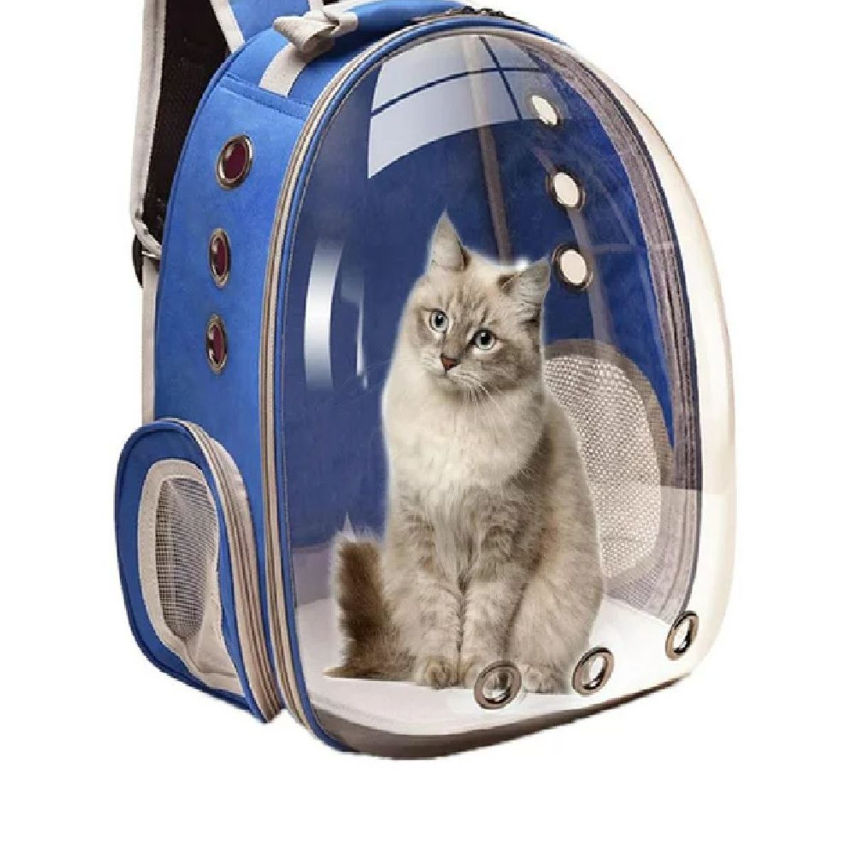 GENERICO - Mochila Transportartadora Para Gato Perro-Mascotas