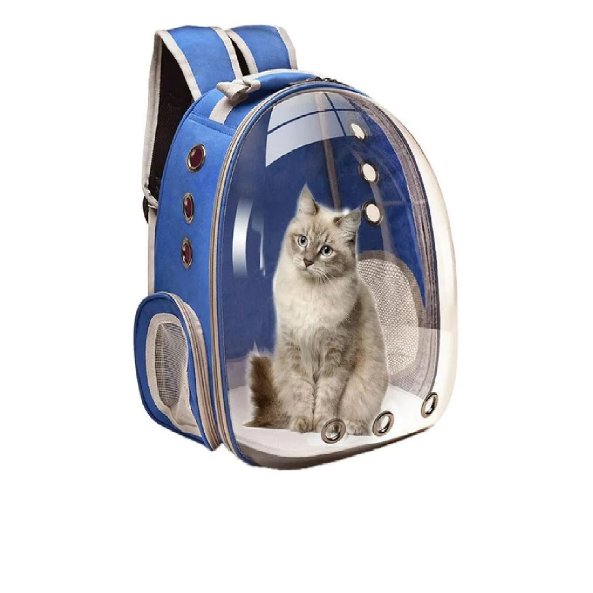 GENERICO - Mochila Transportartadora Para Gato Perro-Mascotas
