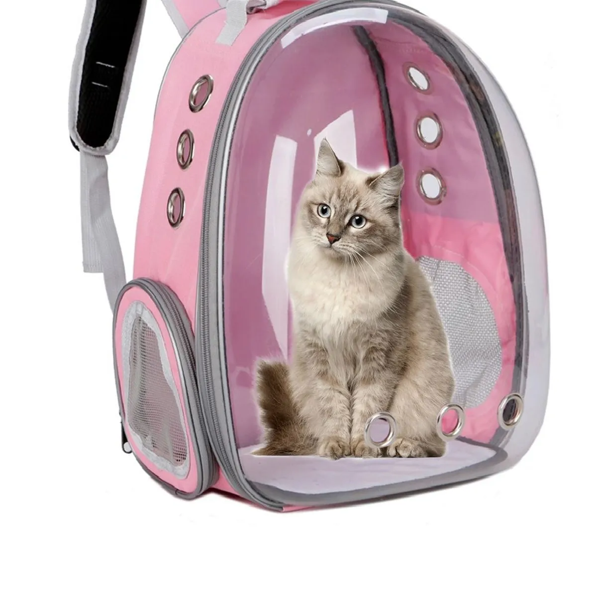 GENERICO - Mochila Transportartadora Para Gato Perro-Mascotas