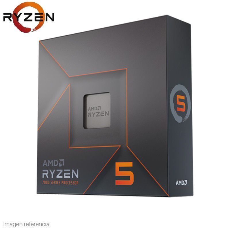 RYZEN - Procesador AMD RYZEN 5 7600X 4.7GHZ,32MB,AM5