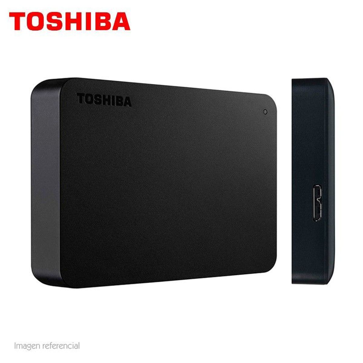 TOSHIBA - Disco duro externo Toshiba Canvio Basic 2TB USB 30 25