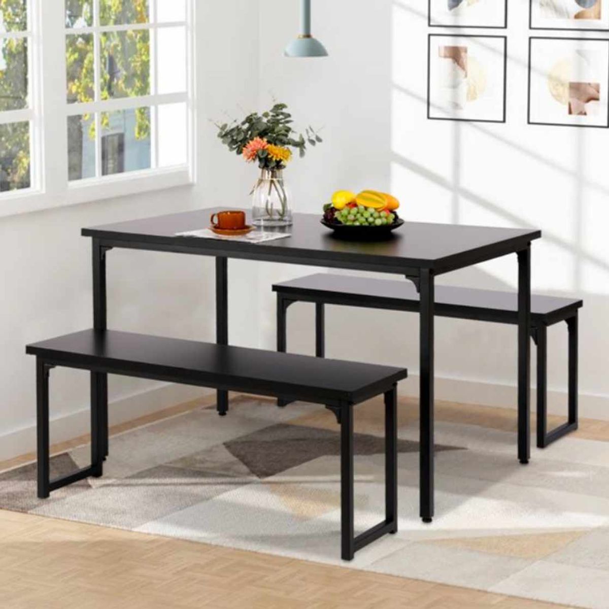 VENTITAS HOME - Juego de Comedor Pangina Ventitas Home Negro