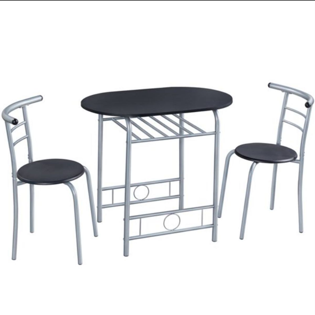 VENTITAS HOME - Juego de Comedor Valeska Ventitas Home Negro