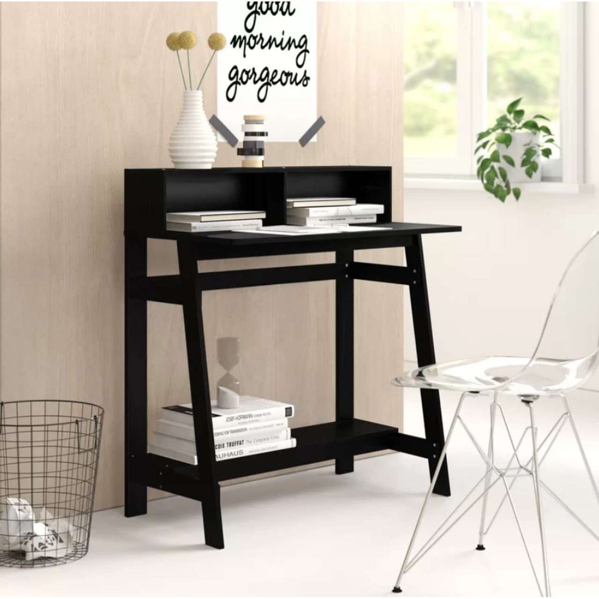 VENTITAS HOME - Escritorio Mérida Ventitas Home  Negro