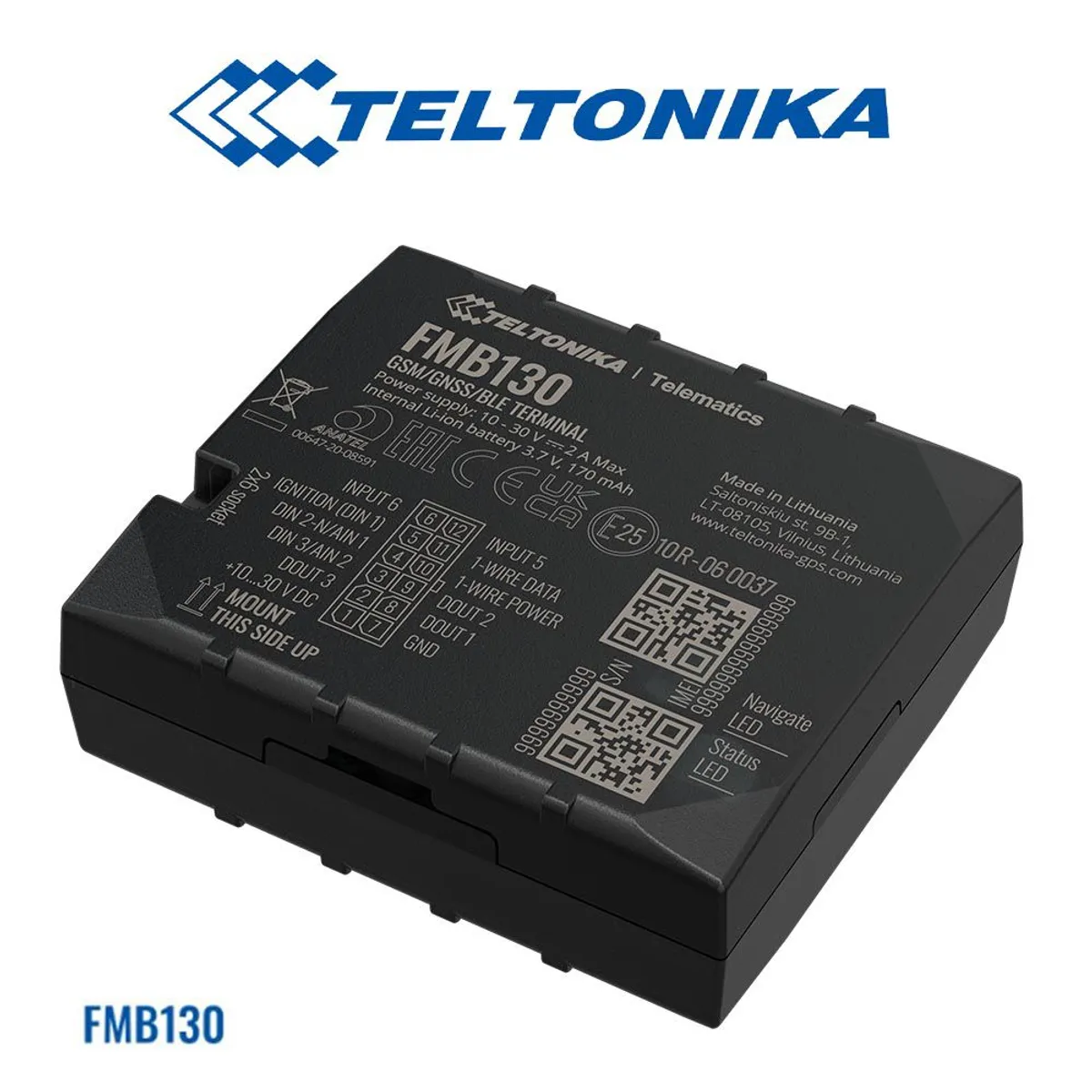 TELTONIKA - GPS VEHICULAR TELTONIKA FMB 130 BLUETOOTH ANTI-JAMMING