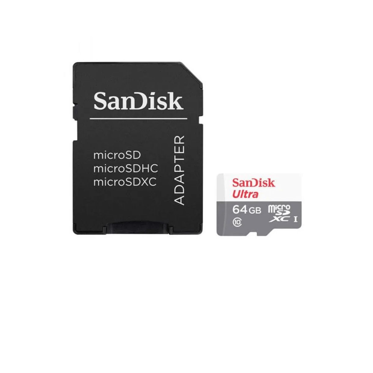 SANDISK - Memoria Micro SD Sandisk Ultra 64GB - CLASE 10