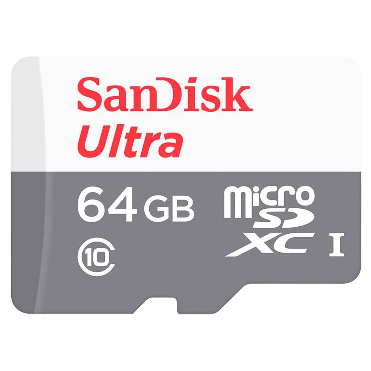SANDISK - Memoria Micro SD Sandisk Ultra 64GB - CLASE 10