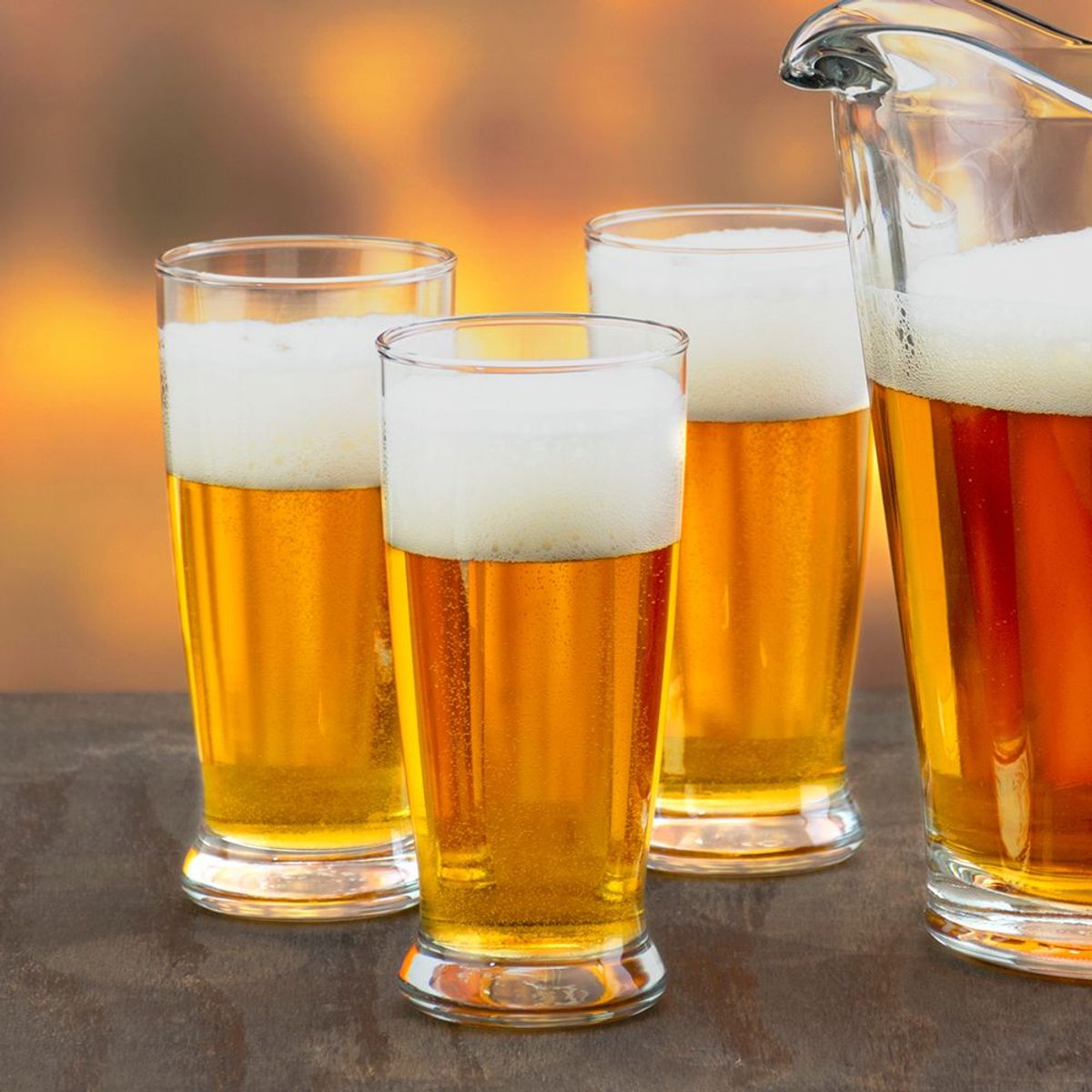 LIBBEY - Set de 4 Vasos Multiusos Cerveza / Refresco 355 ml. / 12 oz.