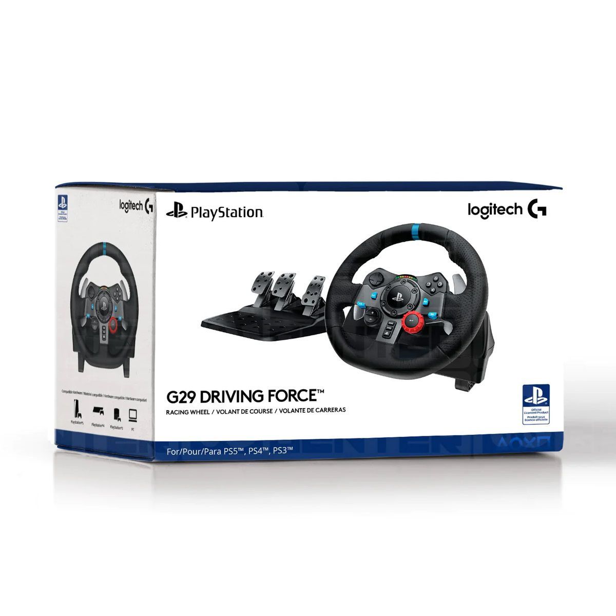 LOGITECH - Timon Volante Con Pedal Logitech G29 Driving Forcé PS3 PS4 PS5 pc