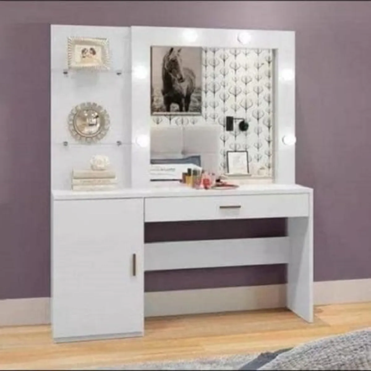 GENERICO - TOCADOR SASHA - LA CASA DEL MUEBLERO - BLANCO