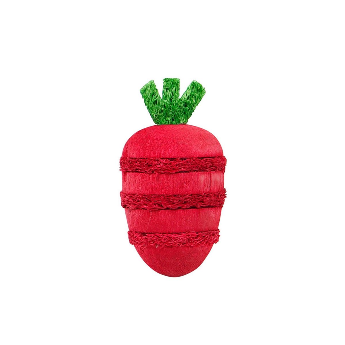 LIVING WORLD - Juguete Masticable madera esponja vegetal roedores - Forma de Fresa