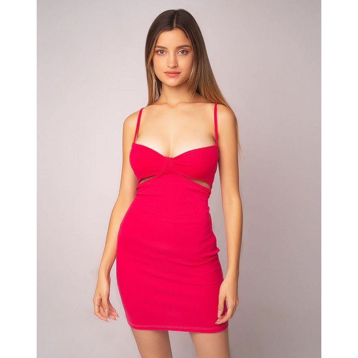 NEBULA - Vestido Nady - Nébula - Fucsia