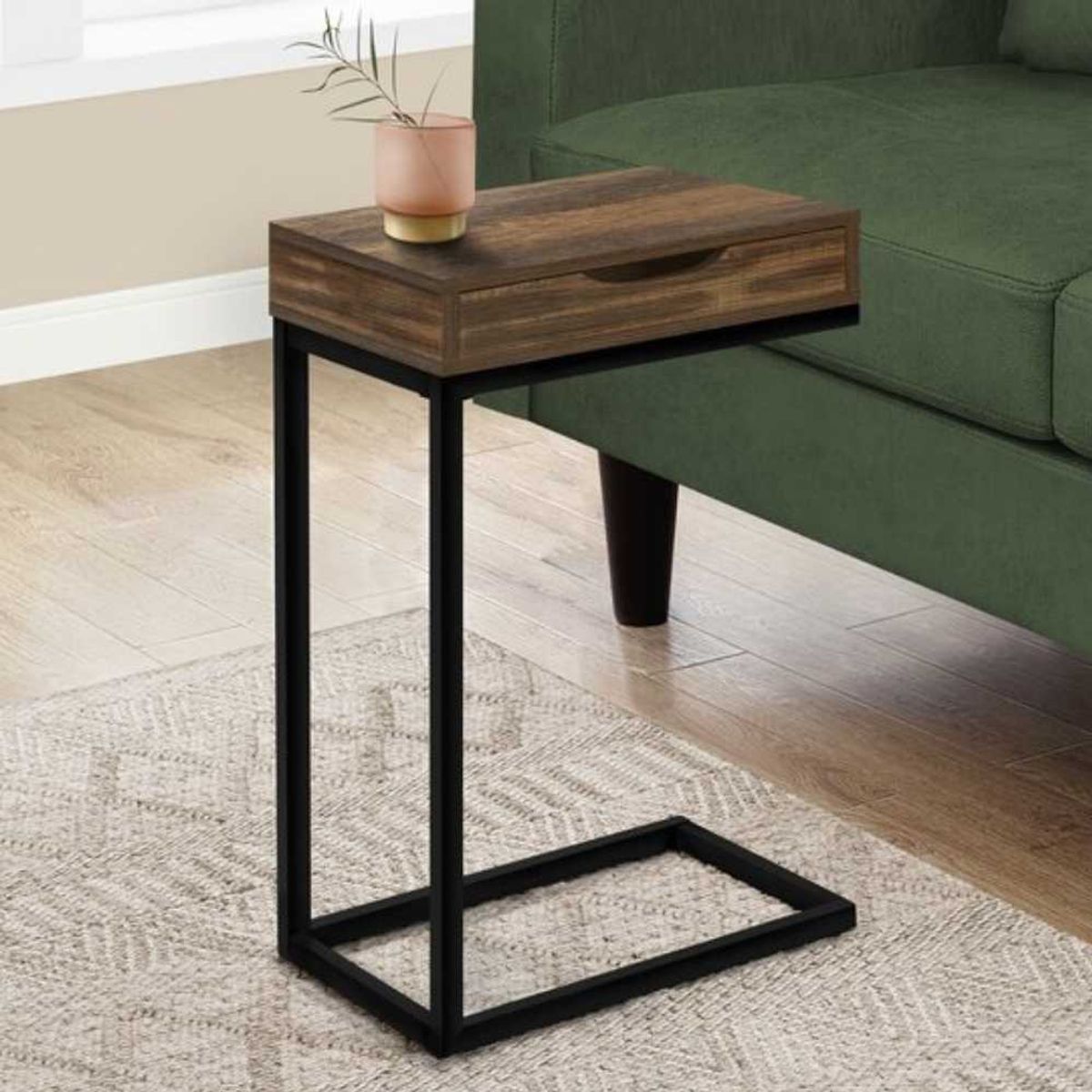 VENTITAS HOME - Mesa Auxiliar Industrial Céline Ventitas Home Color Gales