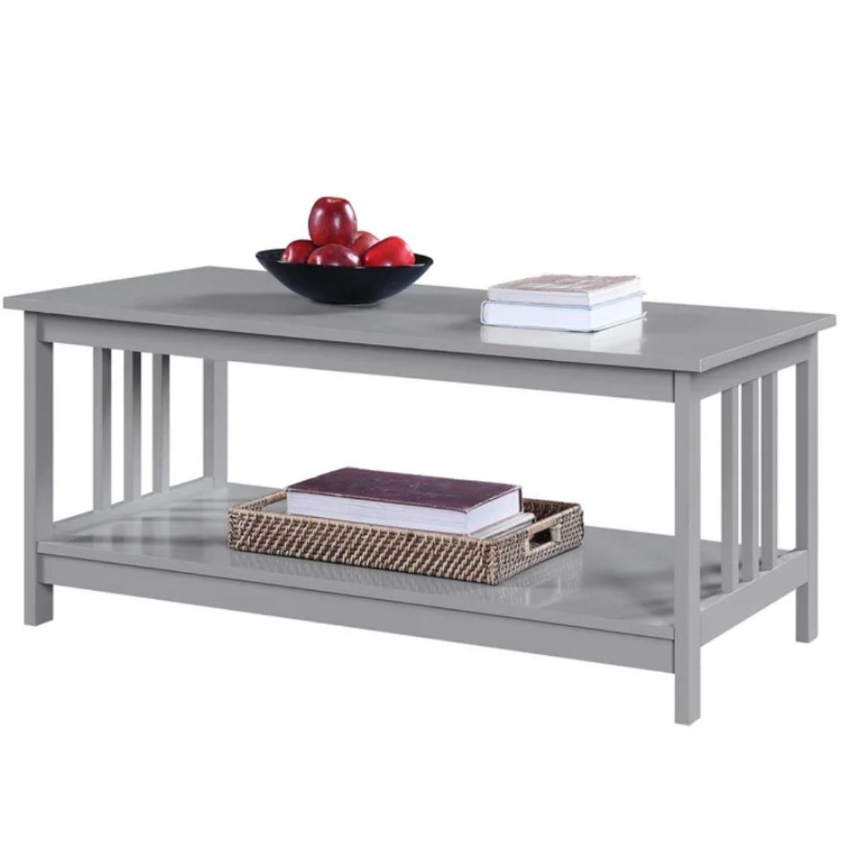 VENTITAS HOME - Mesa de Centro Industrial Moa Ventitas Home Gris