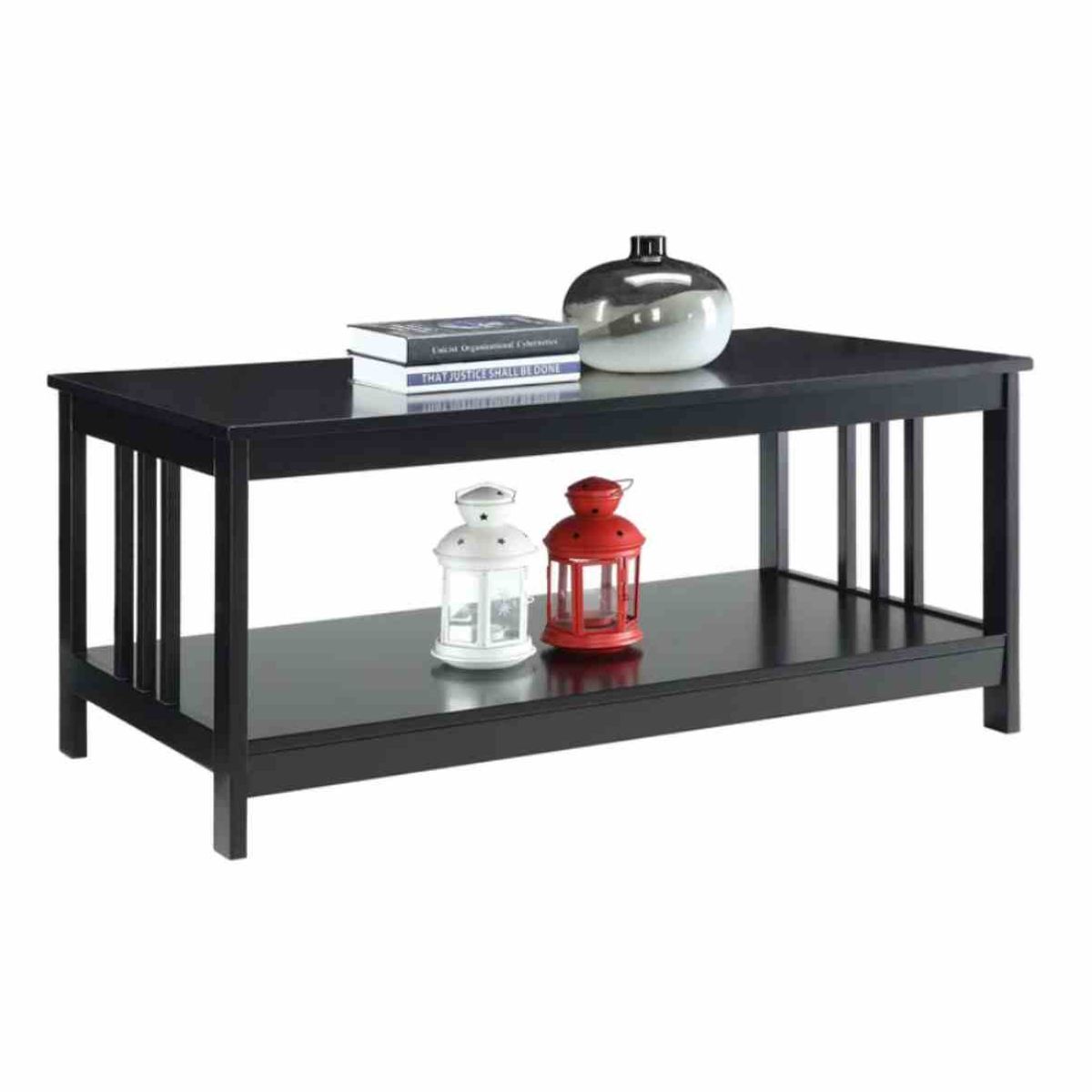 VENTITAS HOME - Mesa de Centro Industrial Moa Ventitas Home Negro