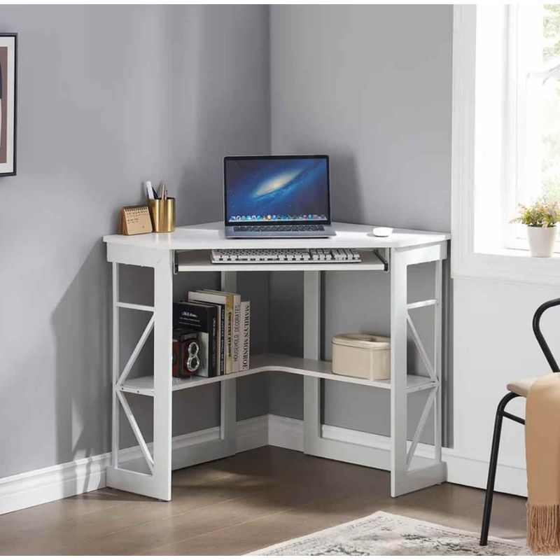 VENTITAS HOME - Mueble Esquinero Minimalista Danny Ventitas Home Blanco