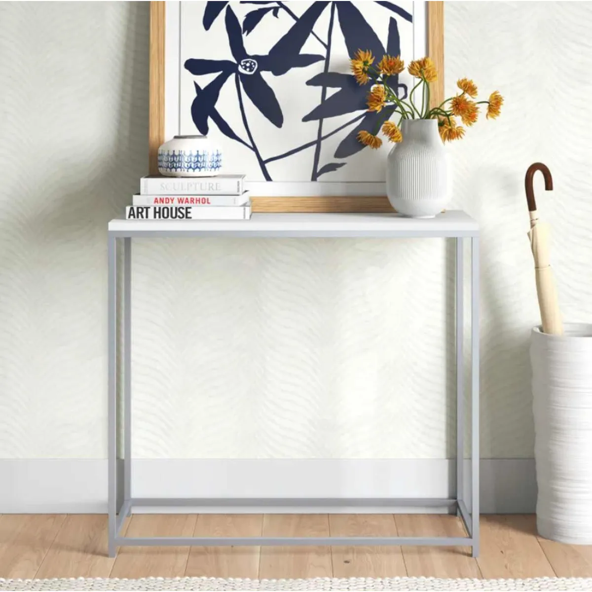 VENTITAS HOME - Consola Minimalista Brekna Ventitas Home Blanco