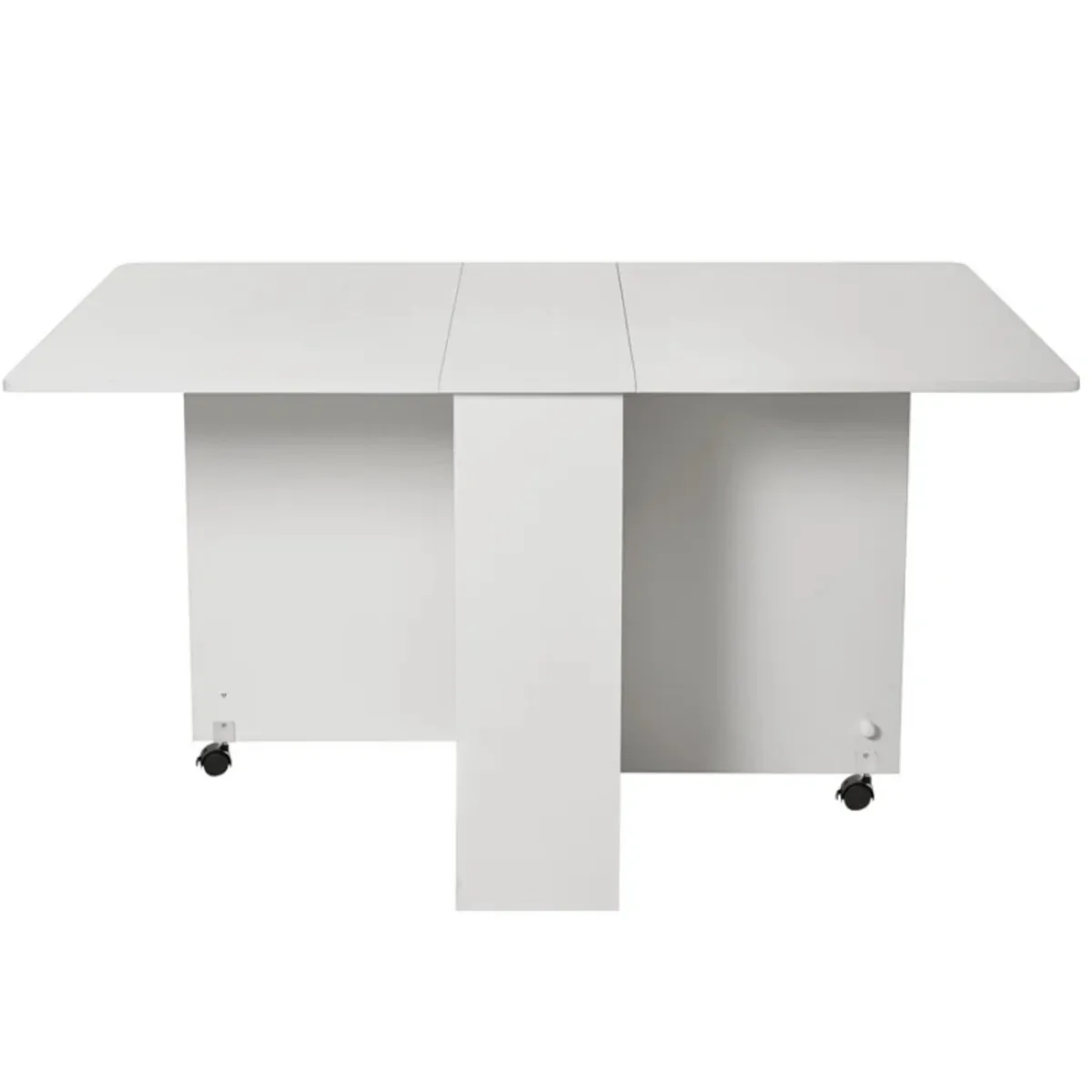 VENTITAS HOME - Mesa de Comedor Plegable Milessio Ventitas Home Blanco
