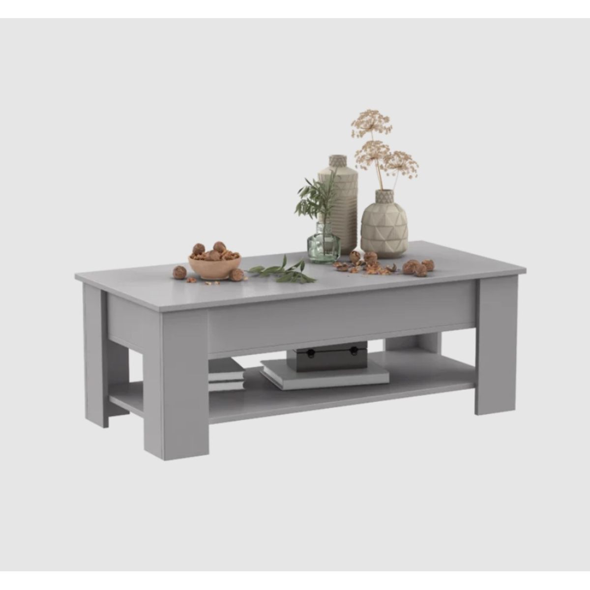 VENTITAS HOME - Mesa de Centro Emilie Ventitas Home Gris