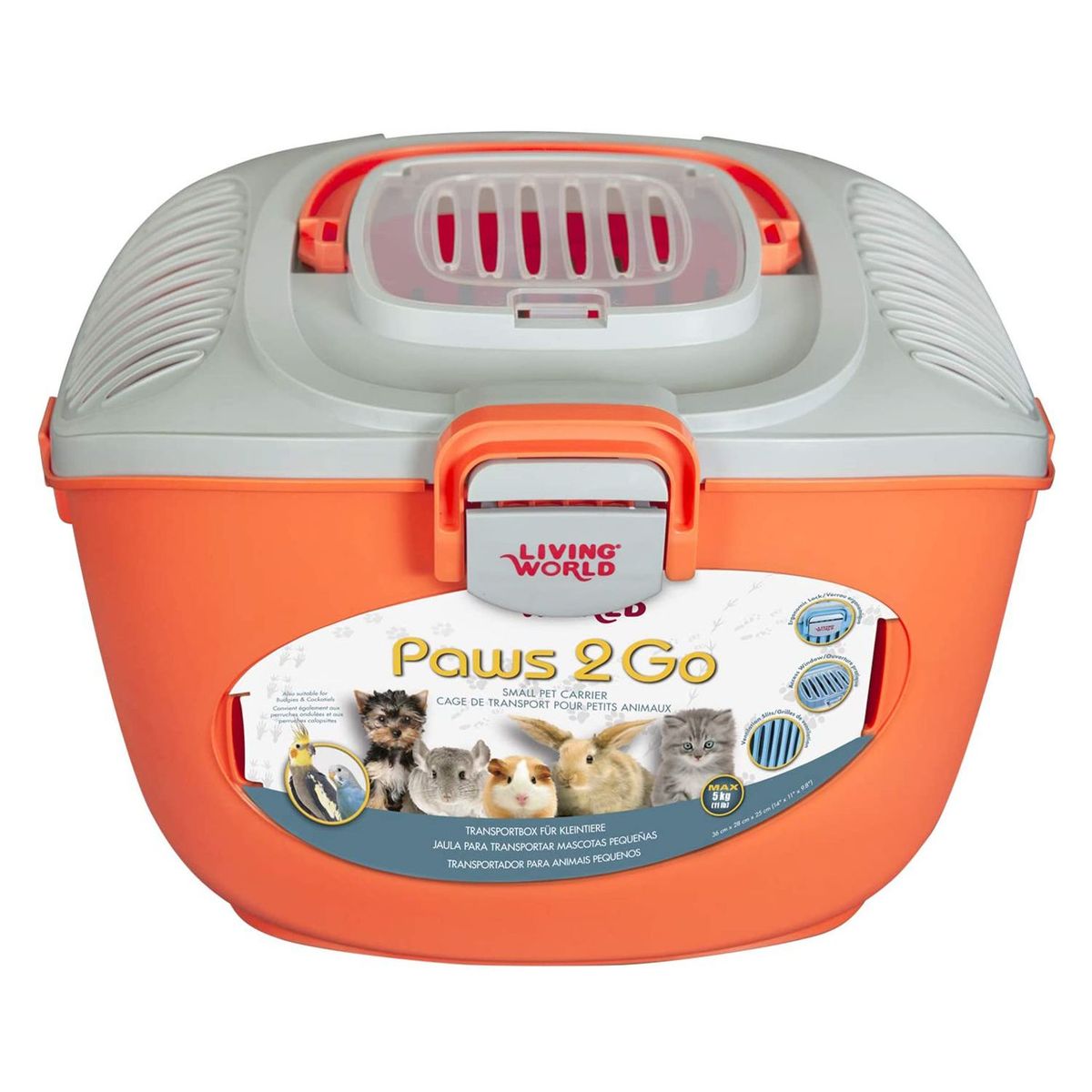 LIVING WORLD - Transportador de mascotas pequeñas - Paws2go - Living World