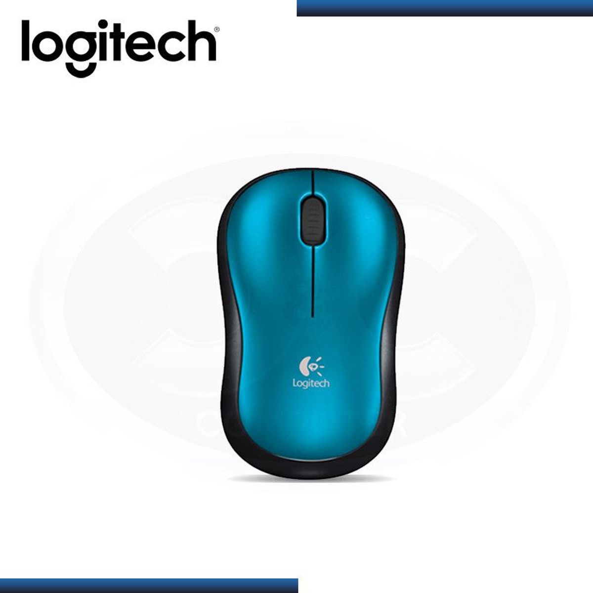 LOGITECH - MOUSE LOGITECH M185 WIRELESS BLUE 910-003636