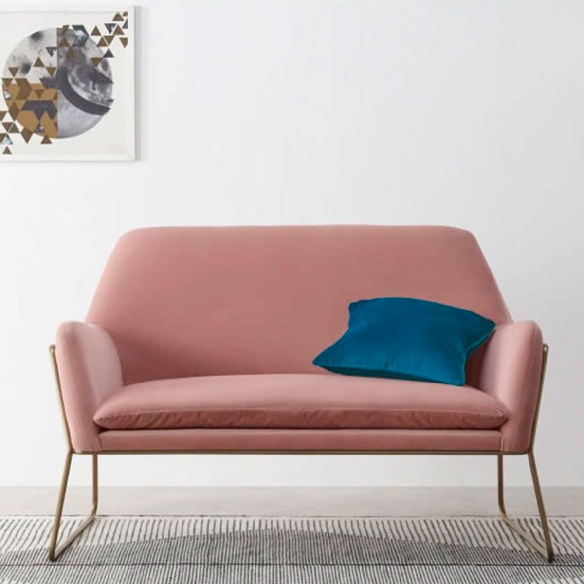 YOLODECORO - Frame Loveseat 2 Cuerpos Rosa