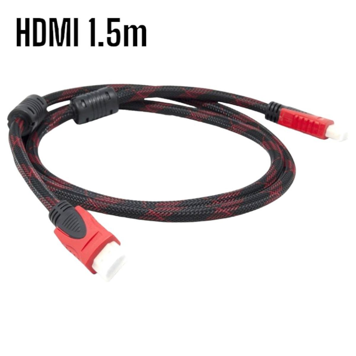 OEM - Cable HDMI-HDMI con Filtro 150cm Full HD 3D V14 Enmallado
