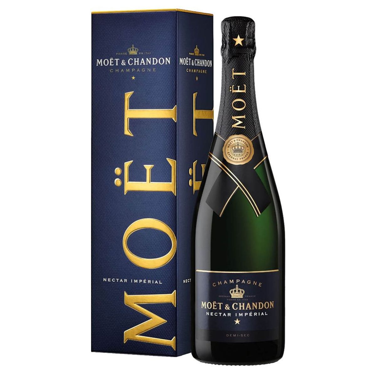MOET & CHANDON - Champagne MOET  CHANDON Nectar Imperial Botella 750ml