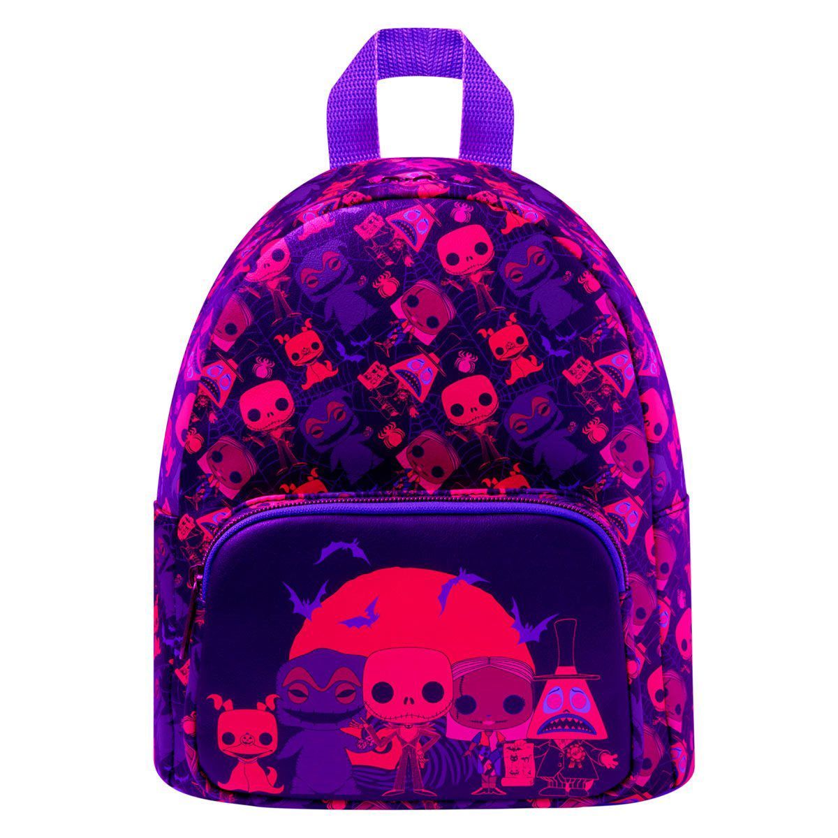 FUNKO - Mochila Funko Nightmare Before Christmas Black Light Navidad