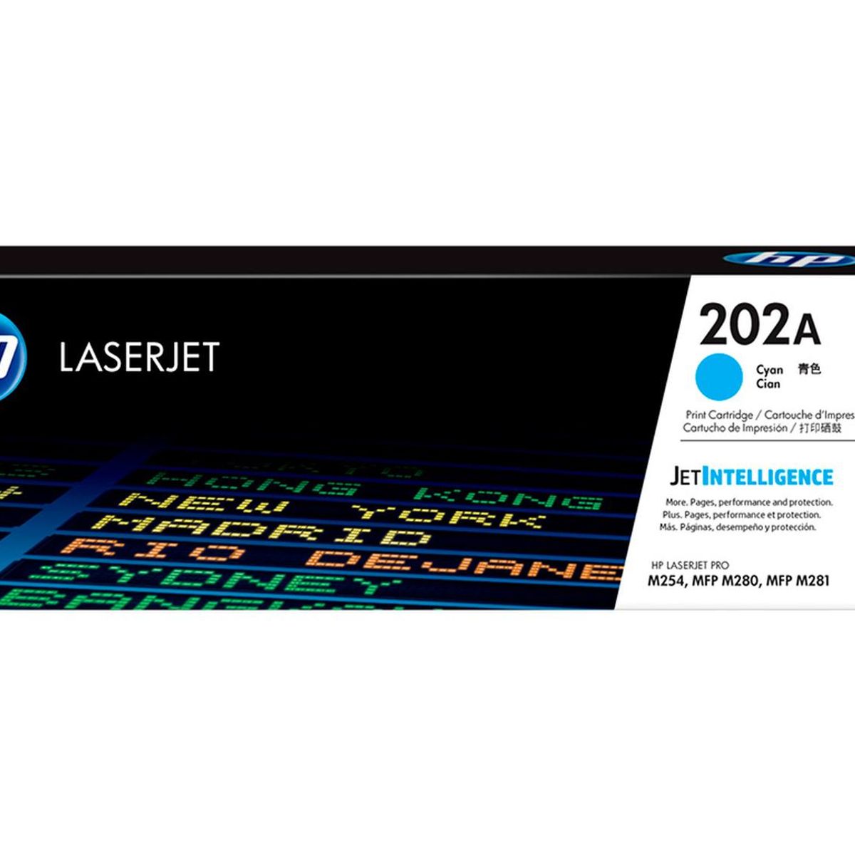 HP - Cartucho Toner Hp 202A Cian Laserjetpro M254 M280 M281