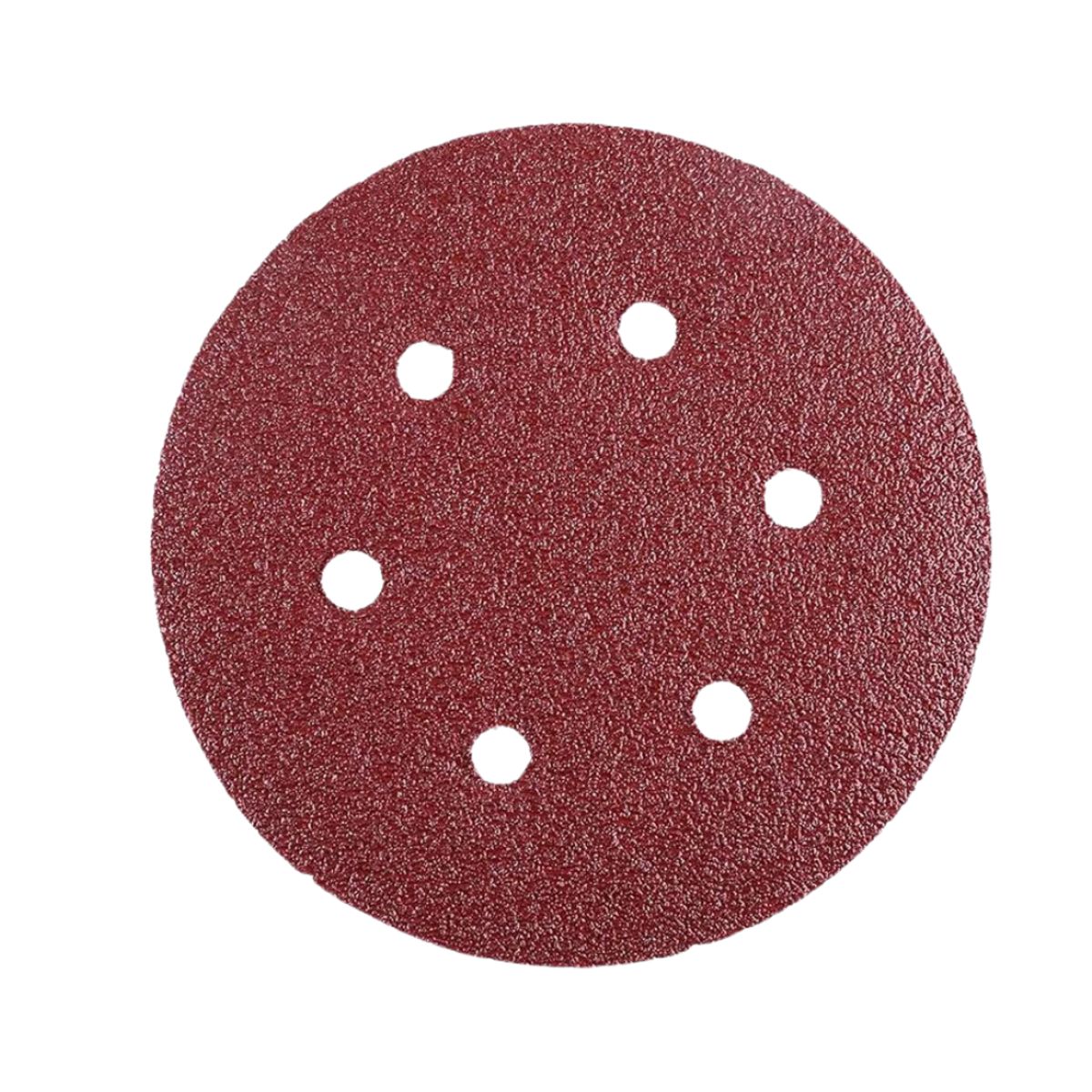 KLINGSPOR - Pack x 5 : Disco Velcro 6" (150mm) PS22K Gr 400 GLS3 (Rojo) Klingspor