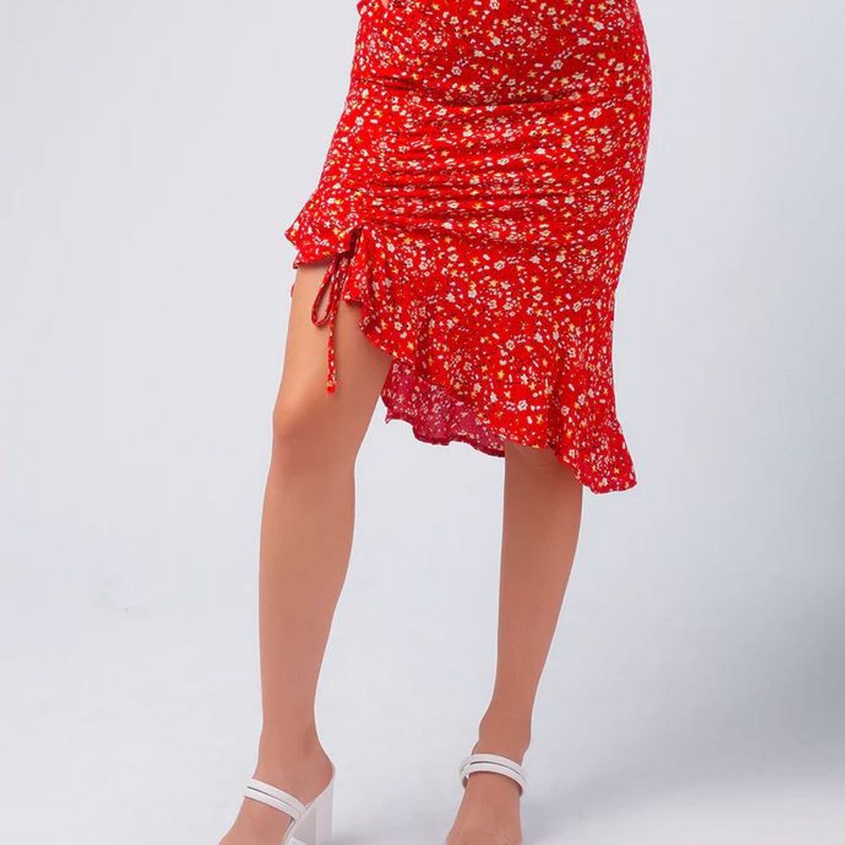 NEBULA - Falda Candy - Nébula - Rojo