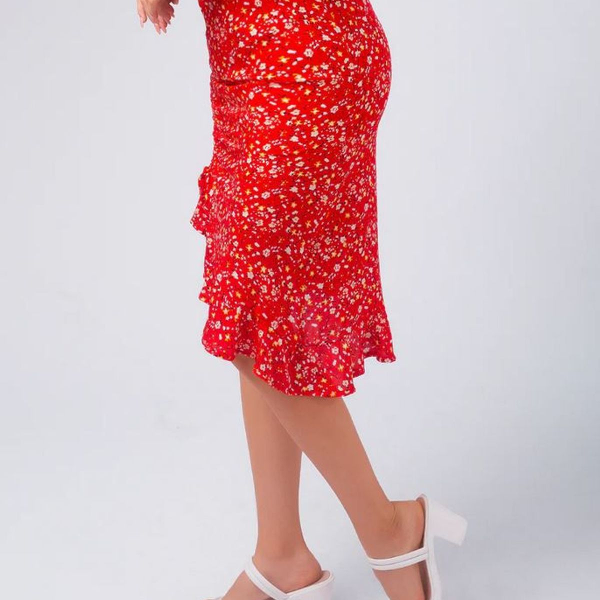 NEBULA - Falda Candy - Nébula - Rojo