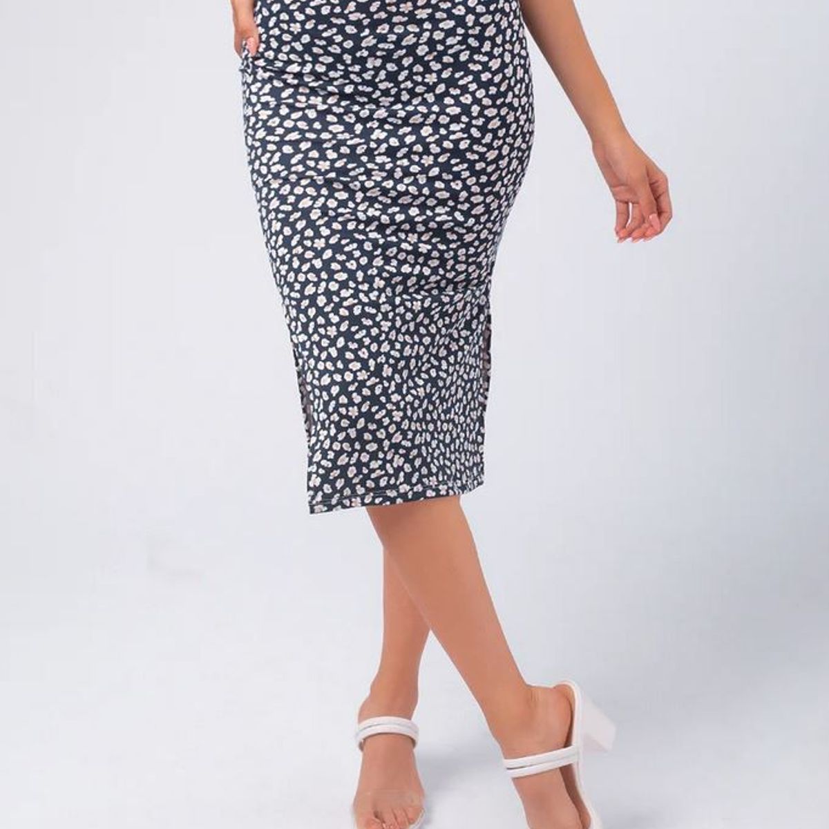 NEBULA - Falda Keitly - Nébula - Blanco