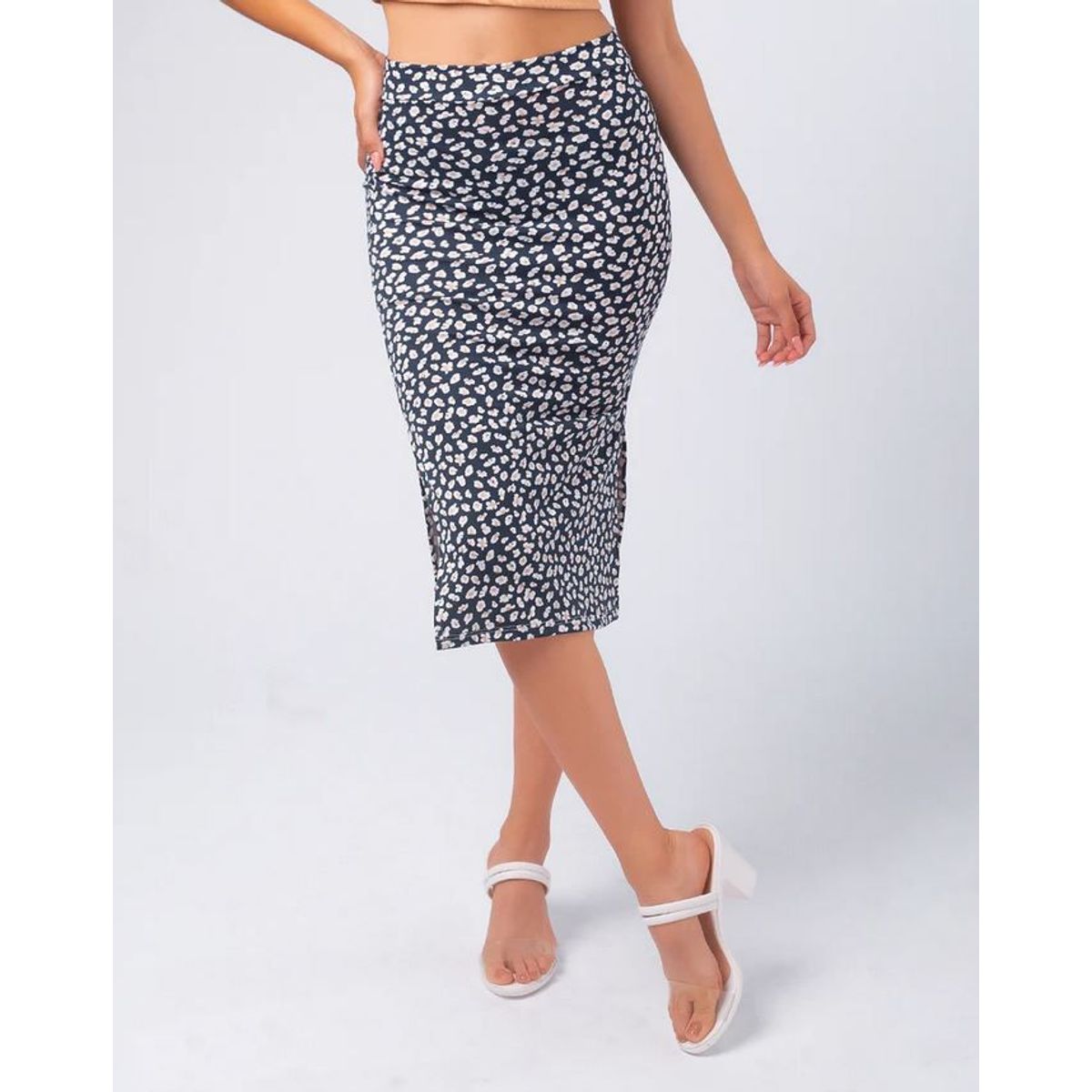 NEBULA - Falda Keitly - Nébula - Blanco