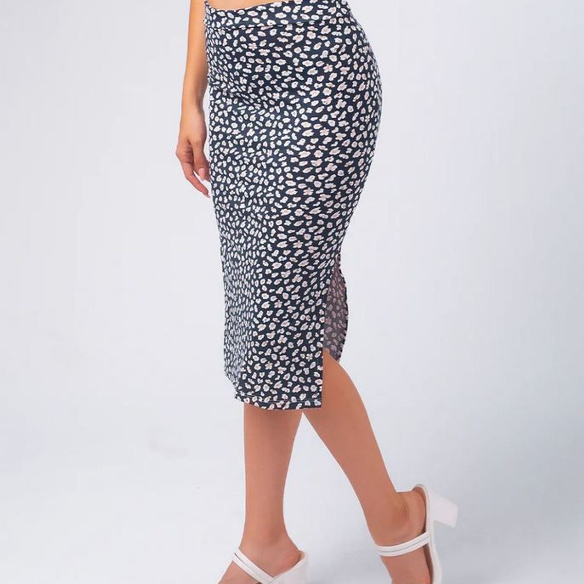 NEBULA - Falda Keitly - Nébula - Blanco